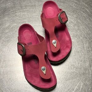 Birkenstock Gizeh Big Buckle | Fuchsia Tulip | size 39